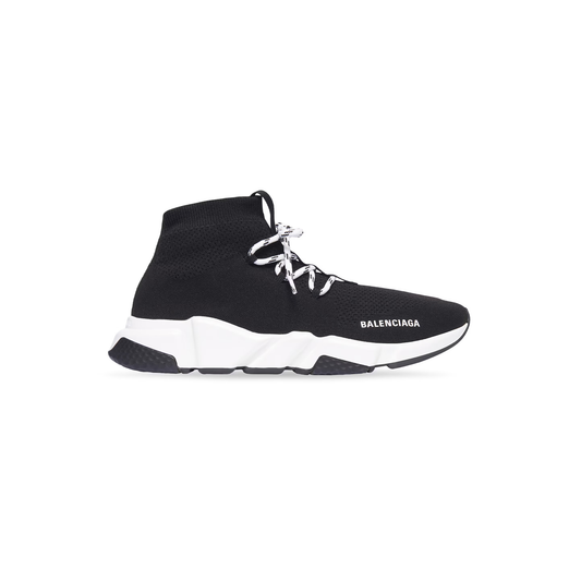 Balenciaga Speed Lace Up Black White (Women's)