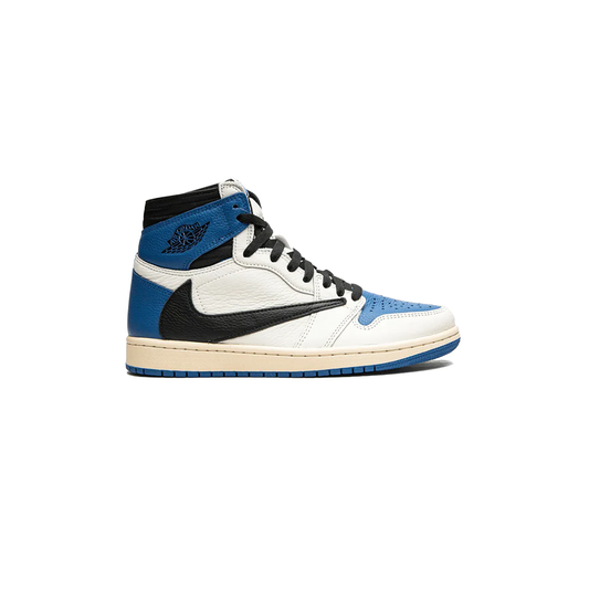 Air Jordan 1 Retro High OG SP Travis Scott Fragment Military Blue