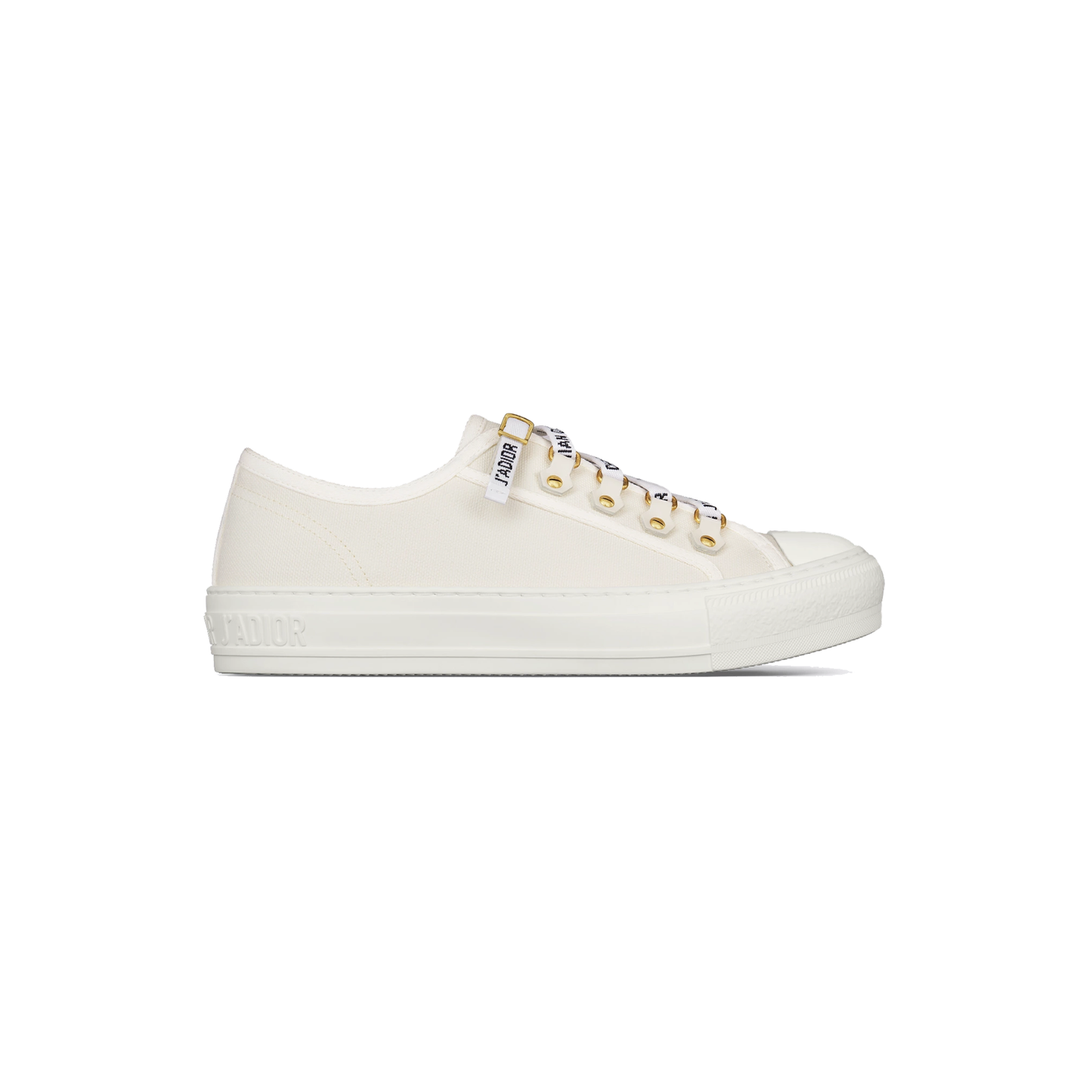 Walk'n'Dior Sneaker White Cotton Canvas