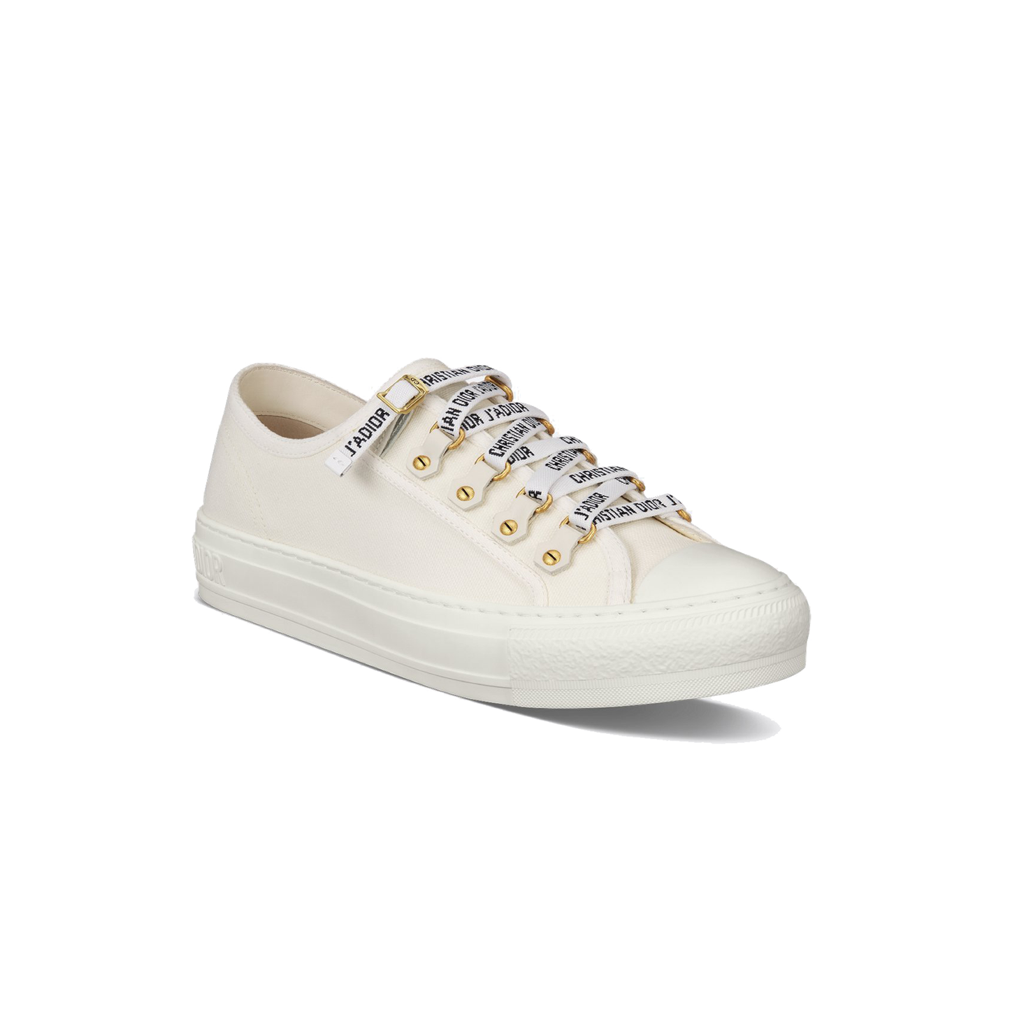 Walk'n'Dior Sneaker White Cotton Canvas