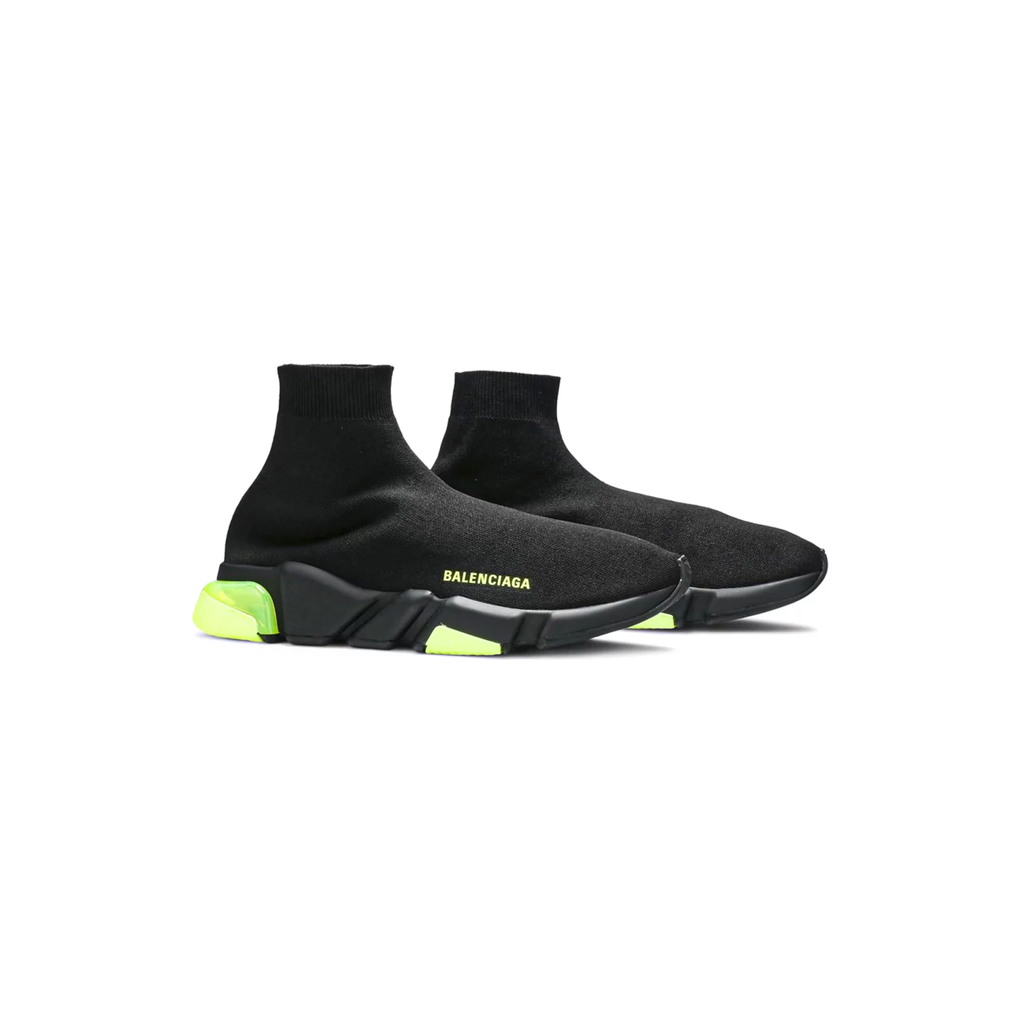 Balenciaga Speed Trainer Clearsole Yellow Fluo