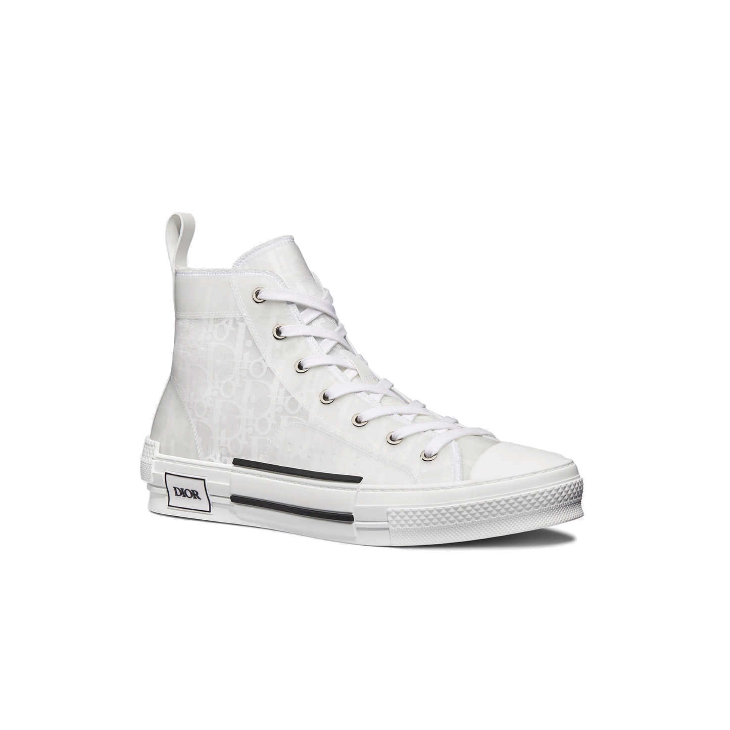 Dior B23 High-Top Sneaker White Dior Oblique Canvas