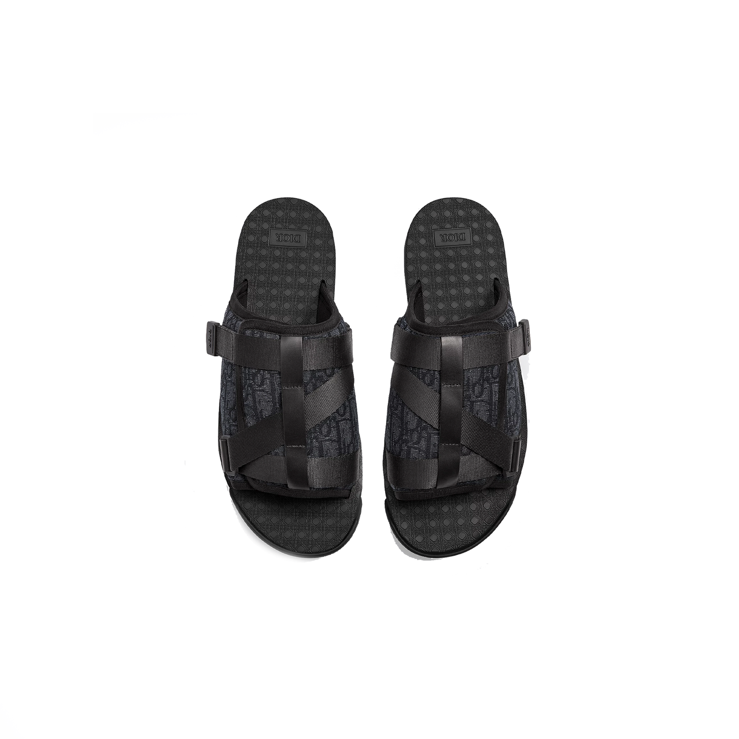 Dior Alpha Sandal Black Dior Oblique Jacquard