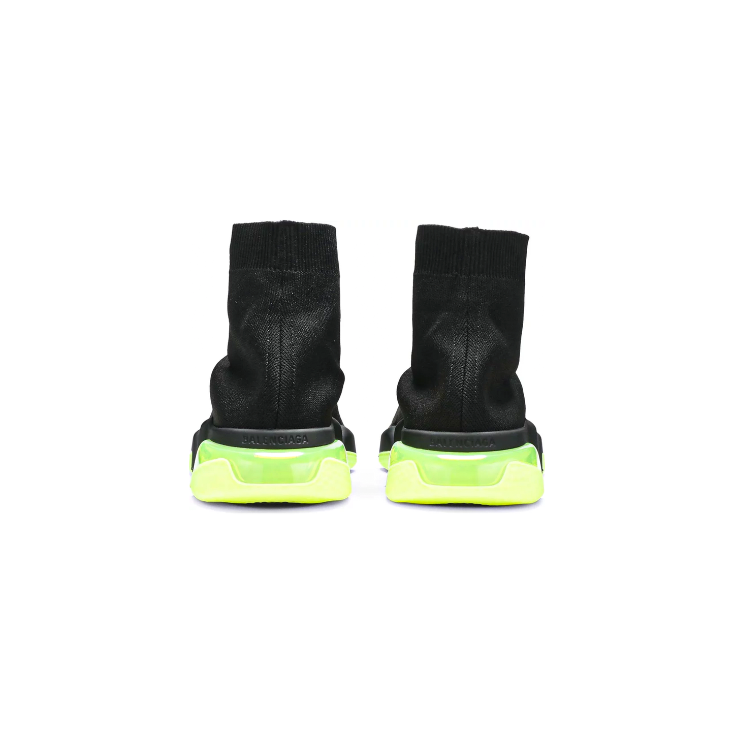 Balenciaga Speed Trainer Clearsole Yellow Fluo