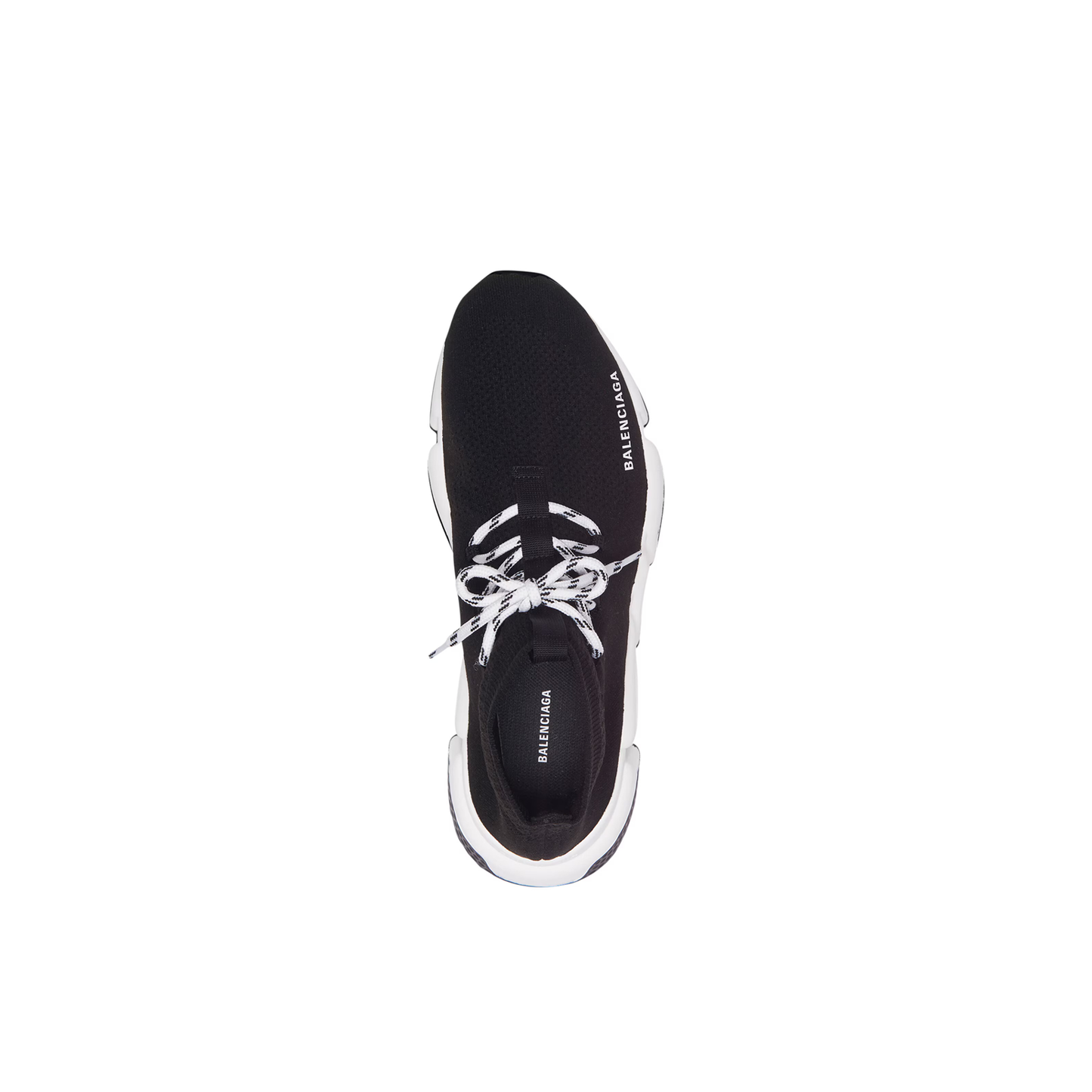 Balenciaga Speed Lace Up Black White (Women's)