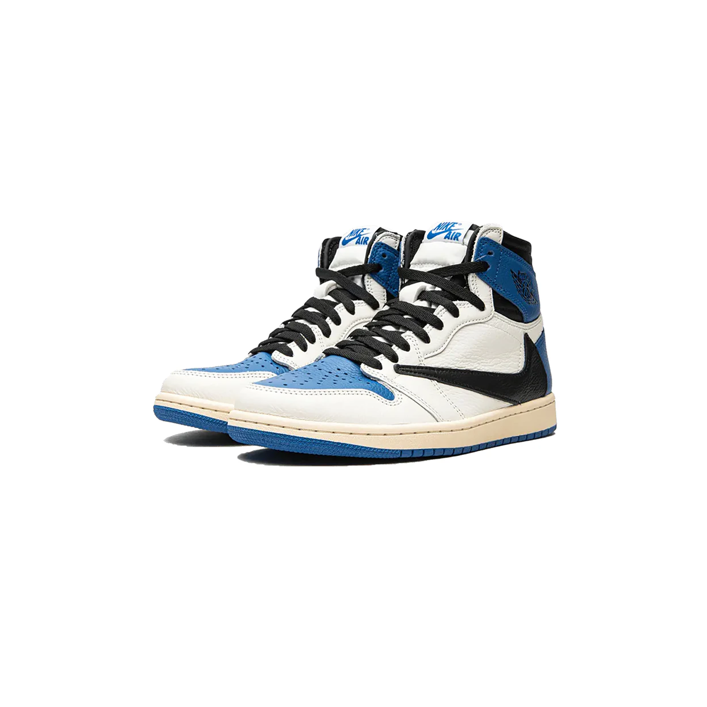 Air Jordan 1 Retro High OG SP Travis Scott Fragment Military Blue